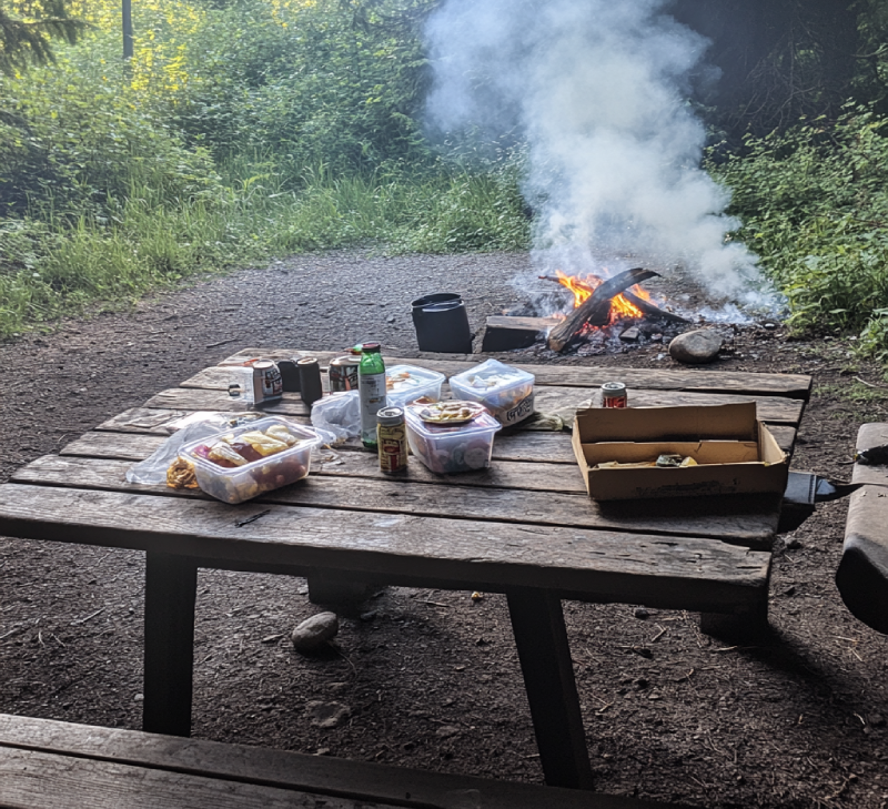 Camping in Ralph River Campground