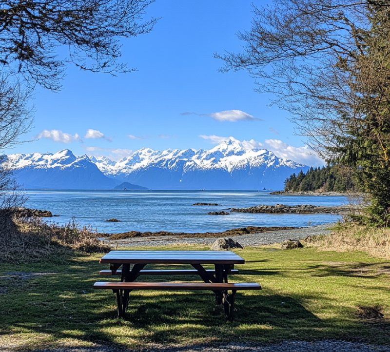 Camping in Cluxewe Resort