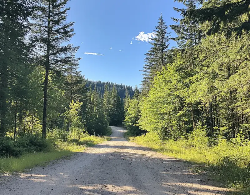 Camping in Quatse River Campground