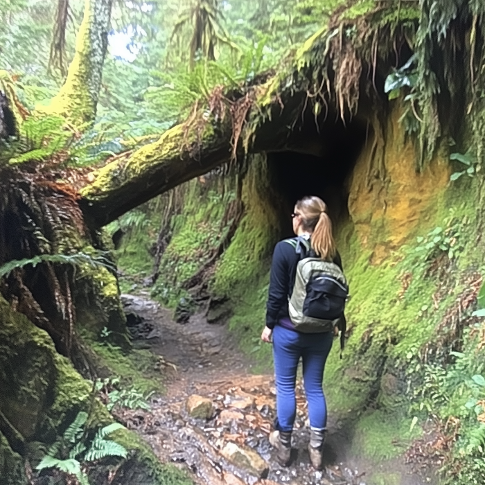 Hiking on the Rosewall Creek Trail