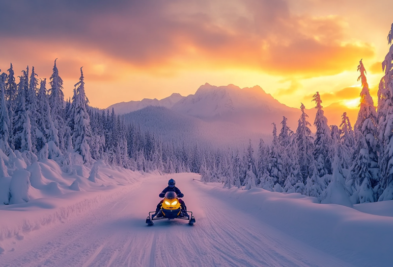 Mount Washington Snowmobiling