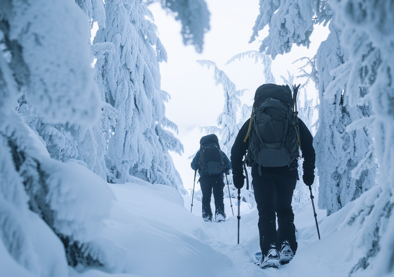 Mount Washington Snowshoeing