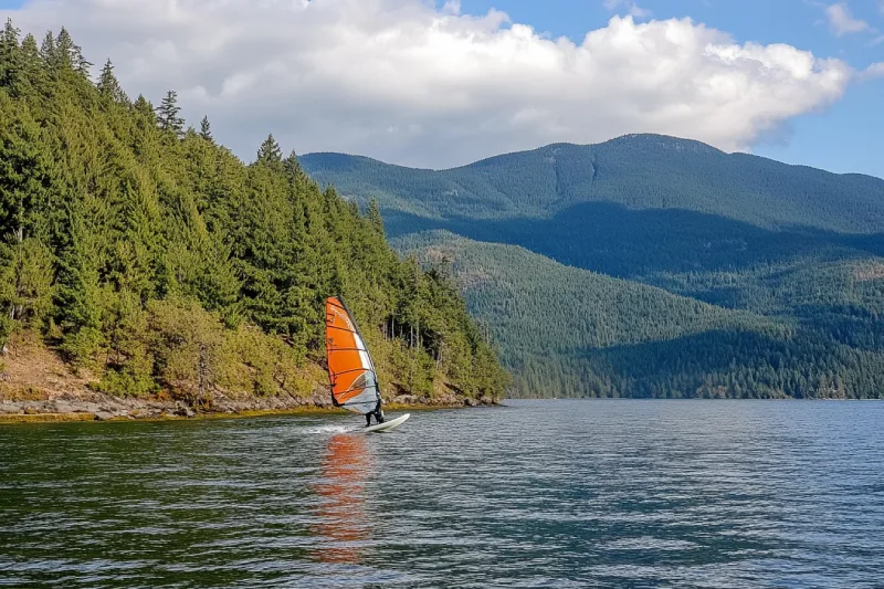 Cowichan Lake Windsurfing