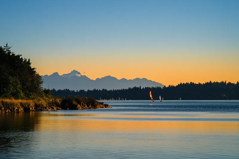 Esquimalt Lagoon Windsurfing