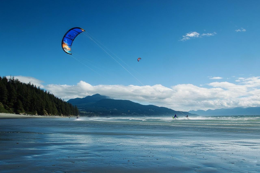 Island View Beach Kiteboarding