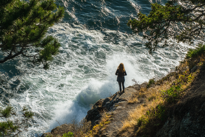 Saxe Point Park Storm Watching