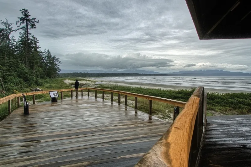 Kwisitis Visitor Centre Storm Watching