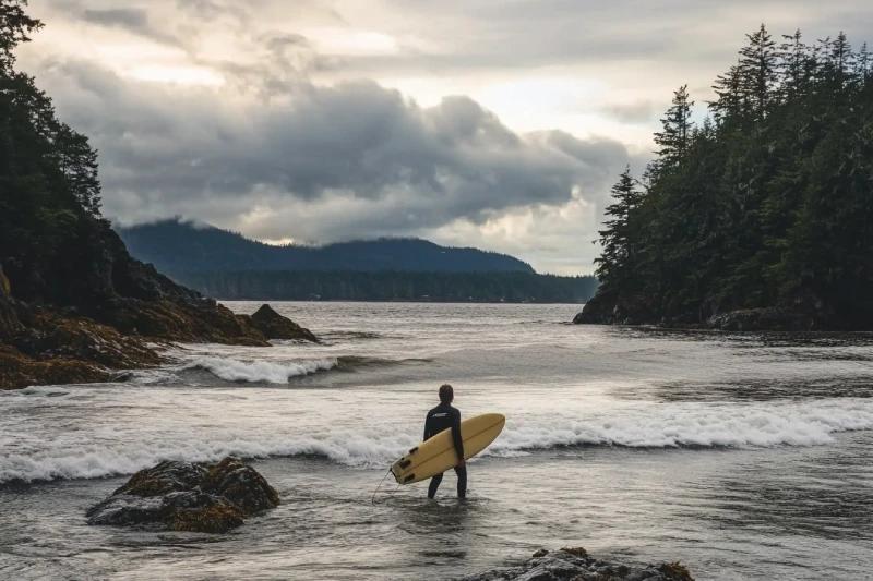 Raft Cove Surfing