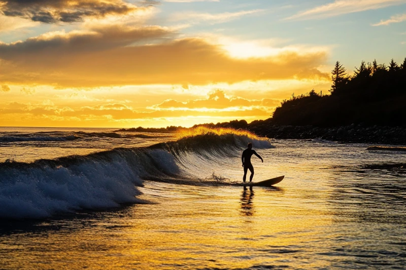 Jordan River Surfing