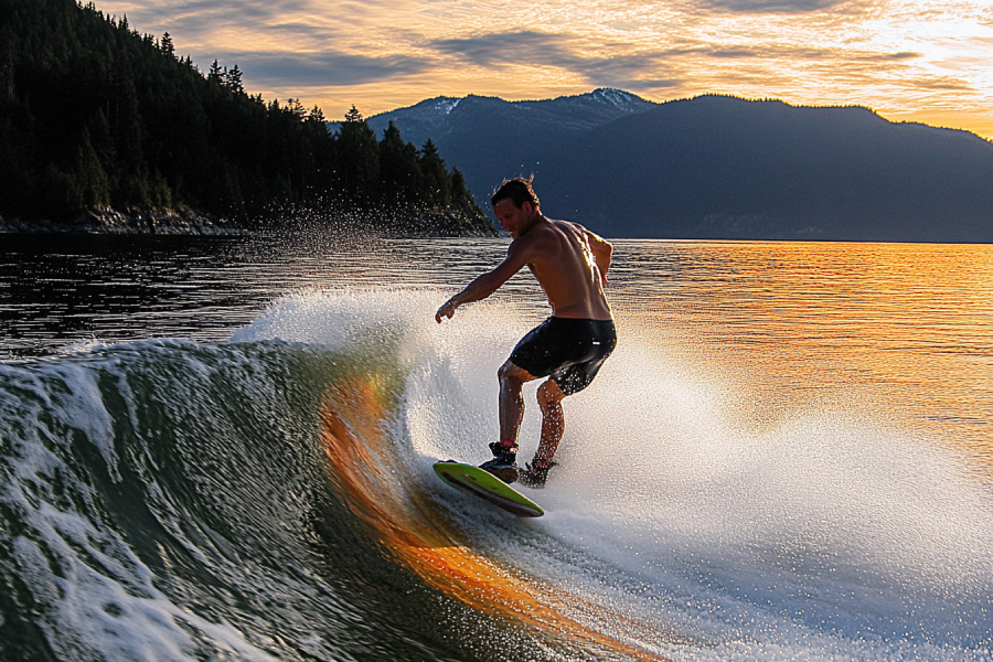 Comox Lake Wakeboarding and Waterskiing