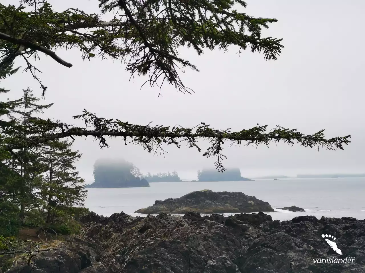 Ocean View from Ucluelet, Vancouver Island