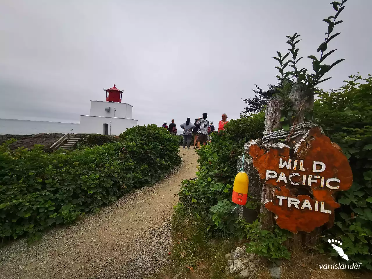 View of the Wild Pacific Trail - Ucluelet, Vancouver Island