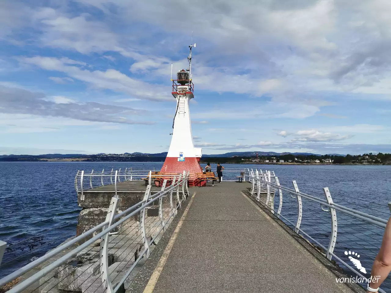 View of a lighthouse in Victoria,  Vancouver Island