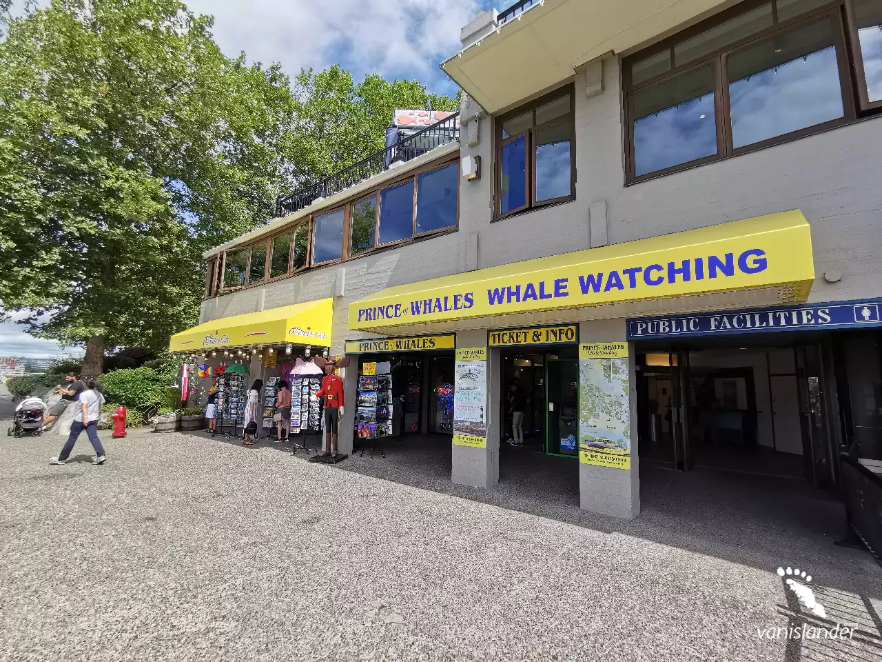 Prince of Whales, whale watching store in Victoria,  Vancouver Island