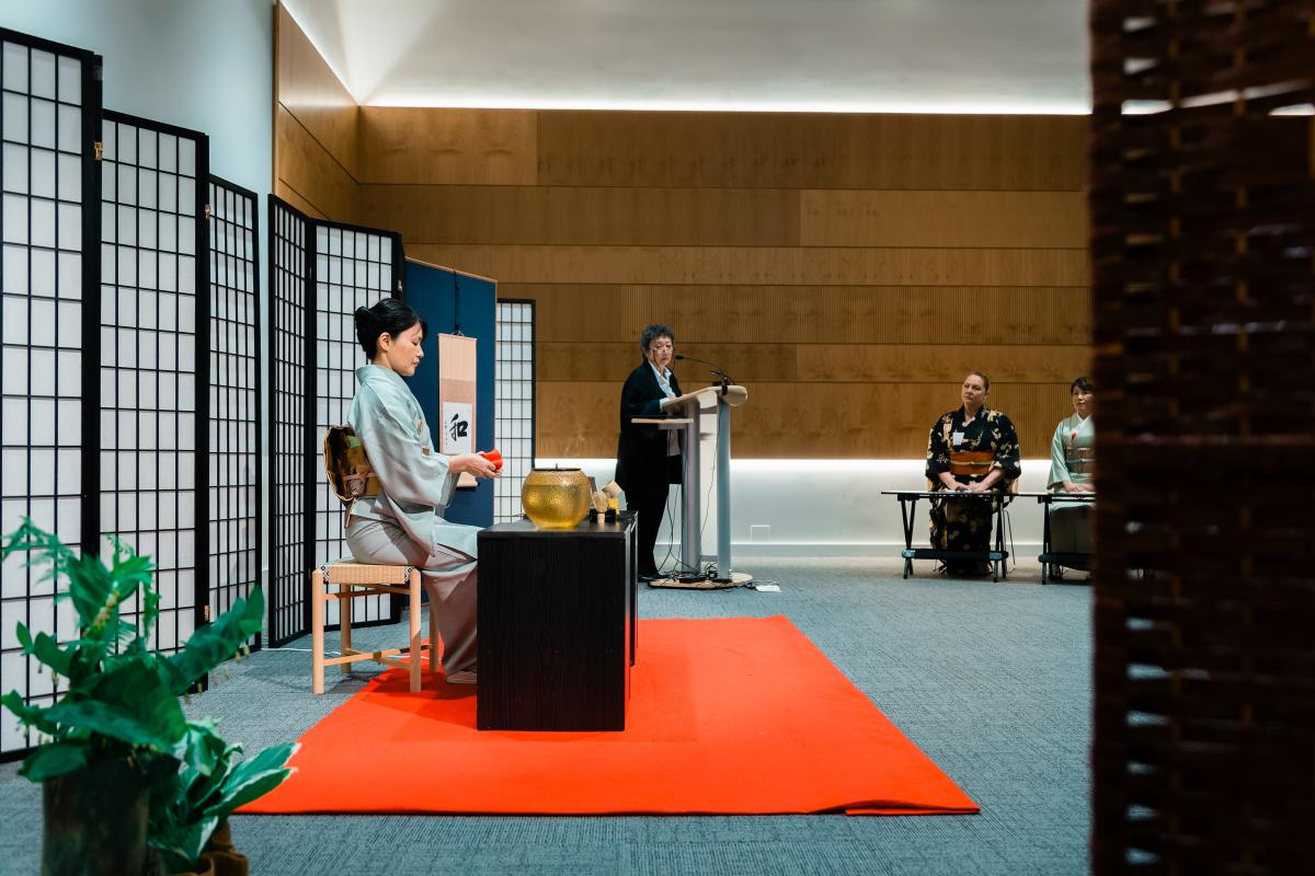 A Japanese Tea Ceremony at the Royal BC Museum