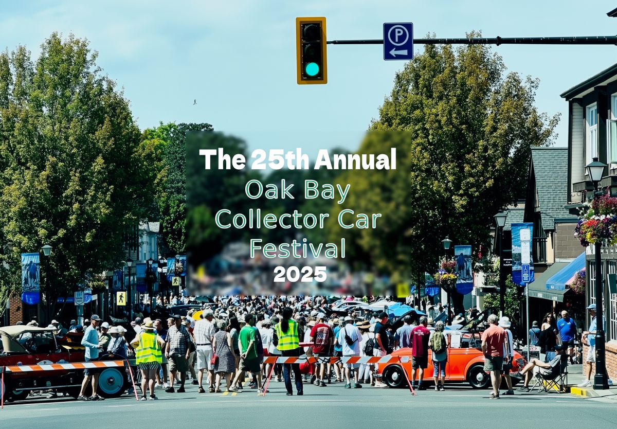The 25th Annual Oak Bay Collector Car Festival
