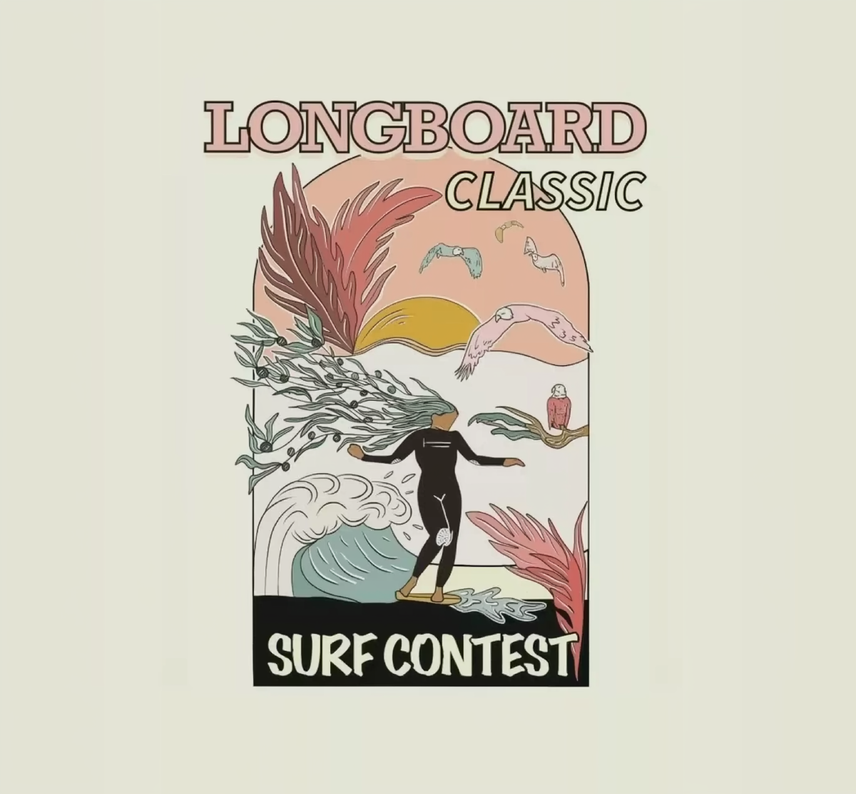 Vancouver Island Longboard Surf Contest