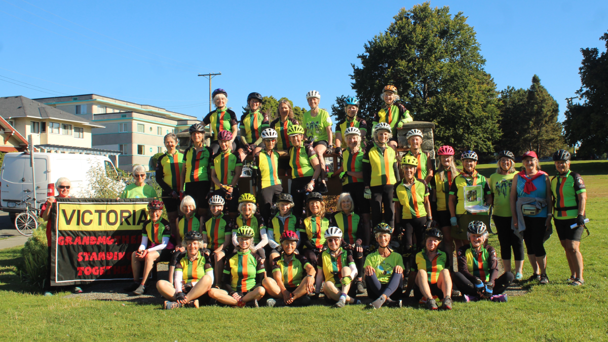 Victoria Grandmothers for Africa Cycle Tour