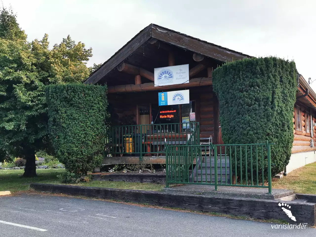 Cowichan Lake Visitor center, Vancouver Island