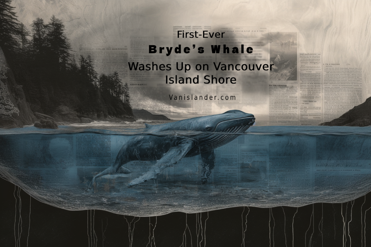 First‑Ever Bryde’s Whale Washes Up on Vancouver Island Shore